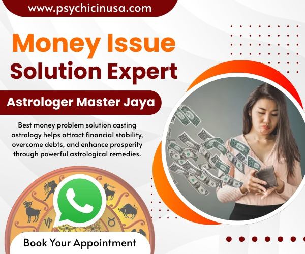 Certified Money Problem Solution Astrologer in Detroit - Psychic Jaya
