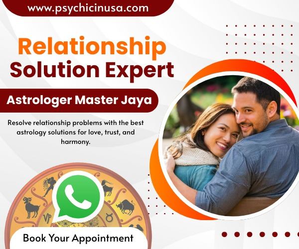 Certified Relationship Problem Solution Astrologer in Detroit - Psychic Jaya